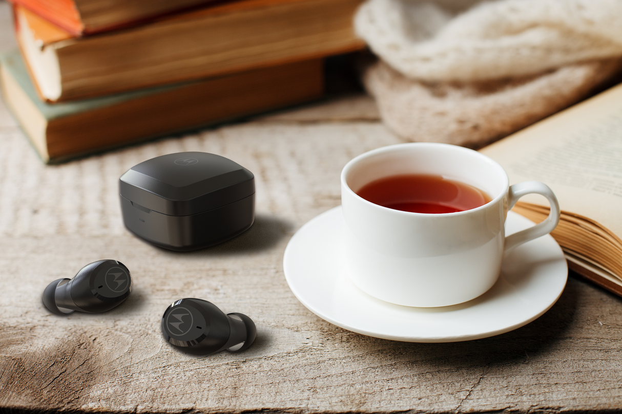 Motorola Oortjes VerveBuds 100 Zwart - maximondo