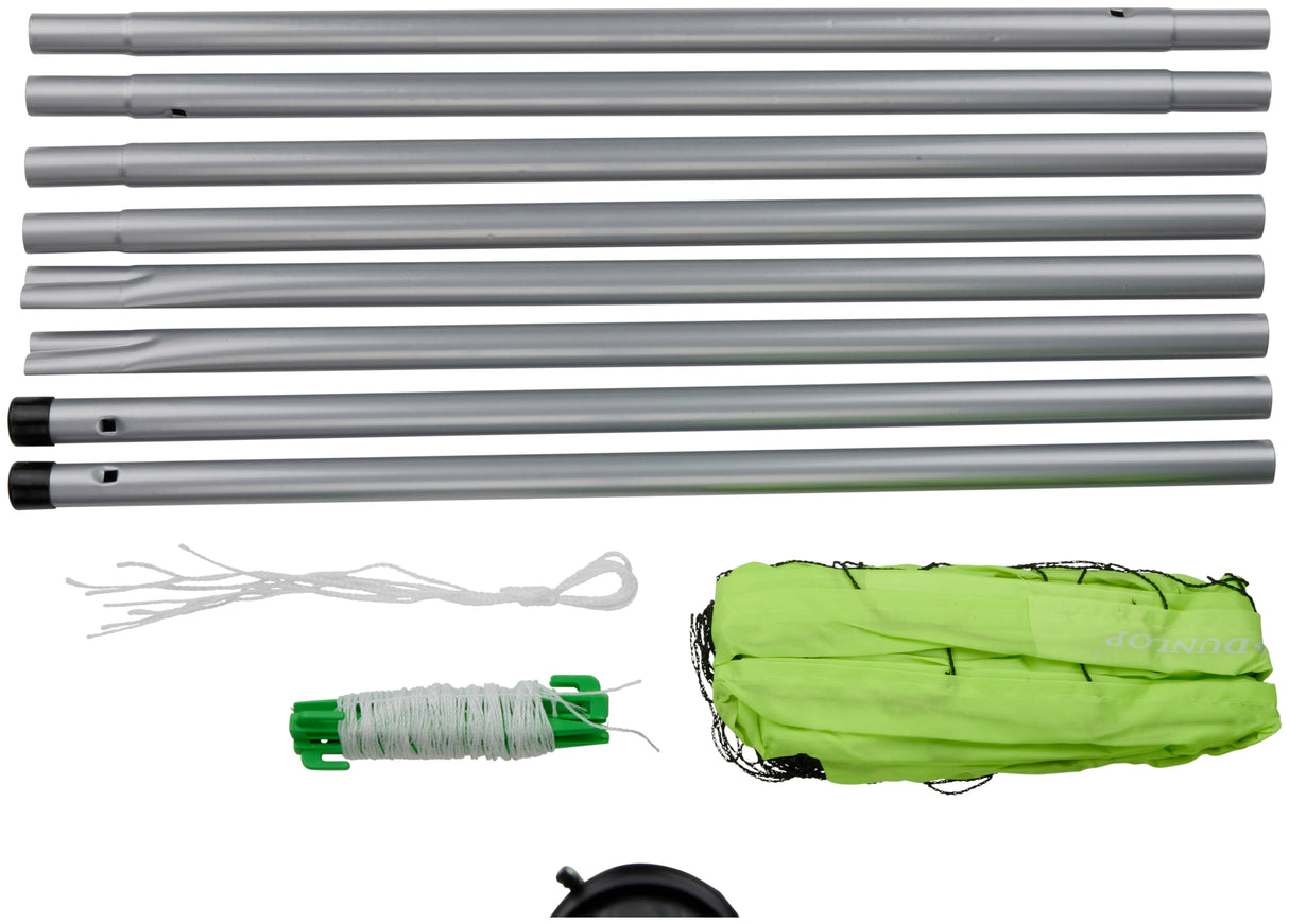 Dunlop Sportnet 609x220 CM Groen/Zwart - maximondo