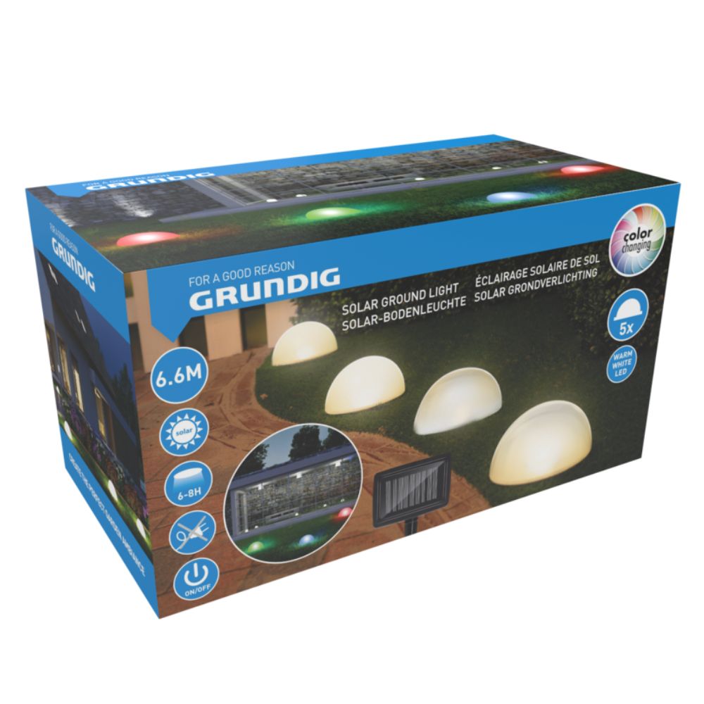 Grundig LedLampen Zonne-Energie - maximondo