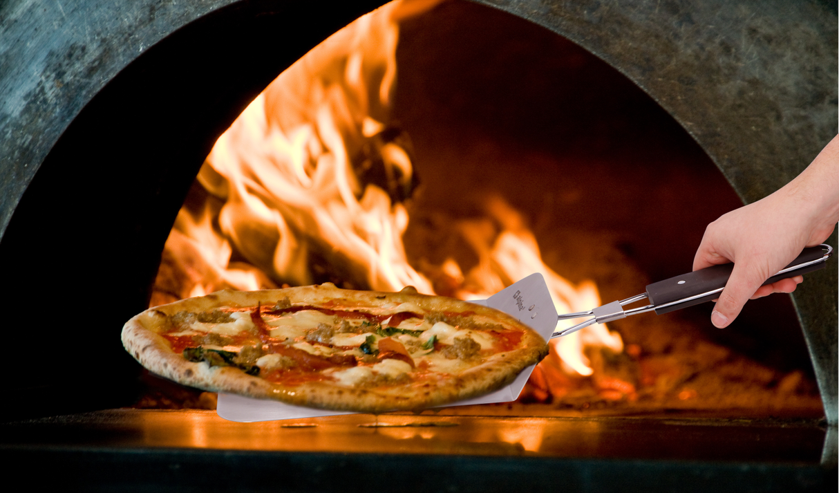 Pizzaschep RVS Inklapbaar - maximondo
