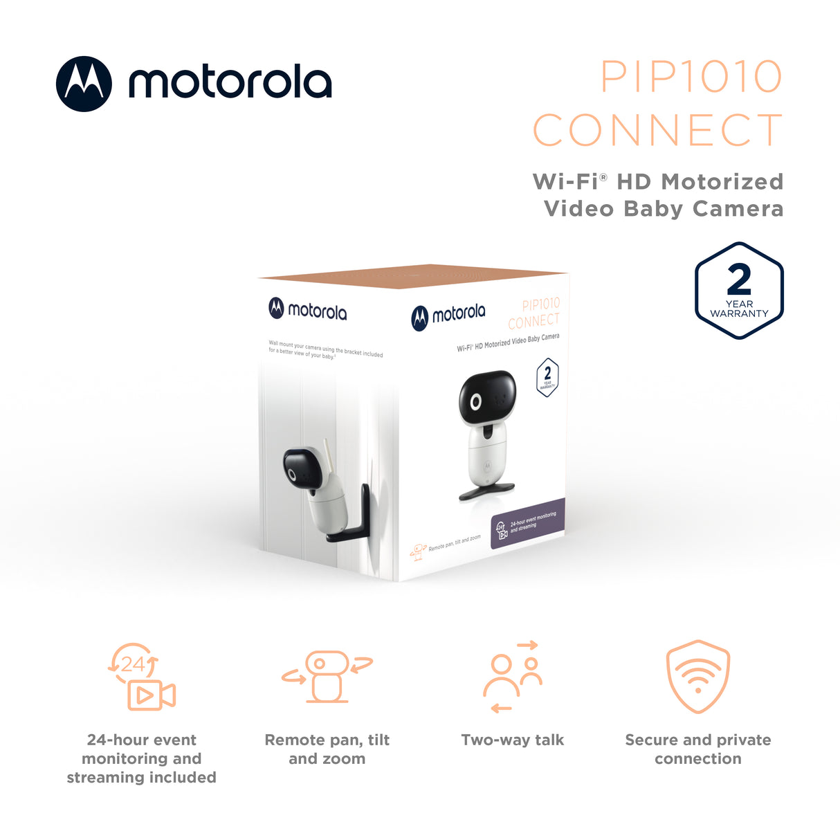 Baby monitor PIP1010 Con - maximondo