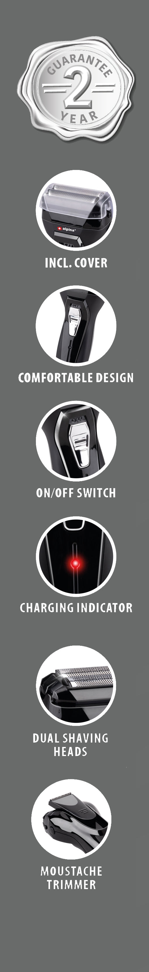 alpina Scheerapparaat Mannen - maximondo