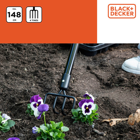 BLACK+DECKER Tuinhark 4Tands - maximondo