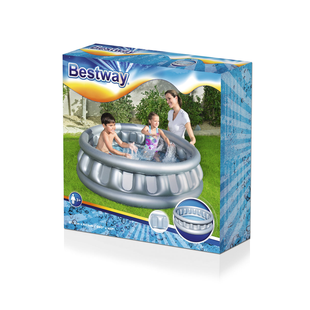 Pool 152x43cm spaceship PVC - maximondo