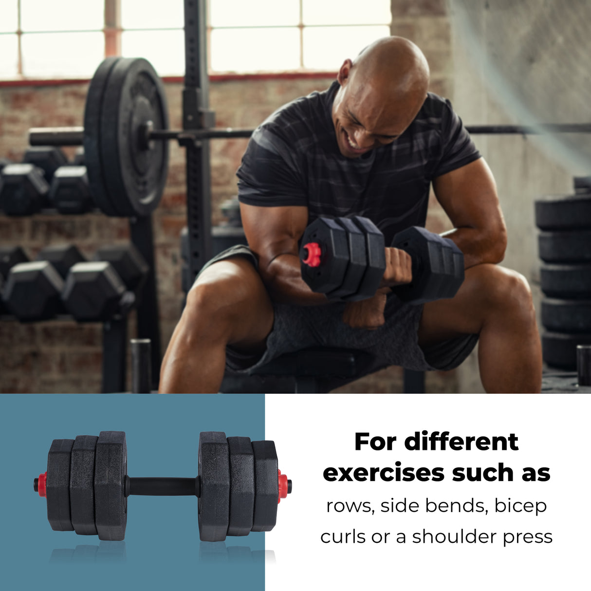 Umbro Gewichten Set Max. 20KG - maximondo