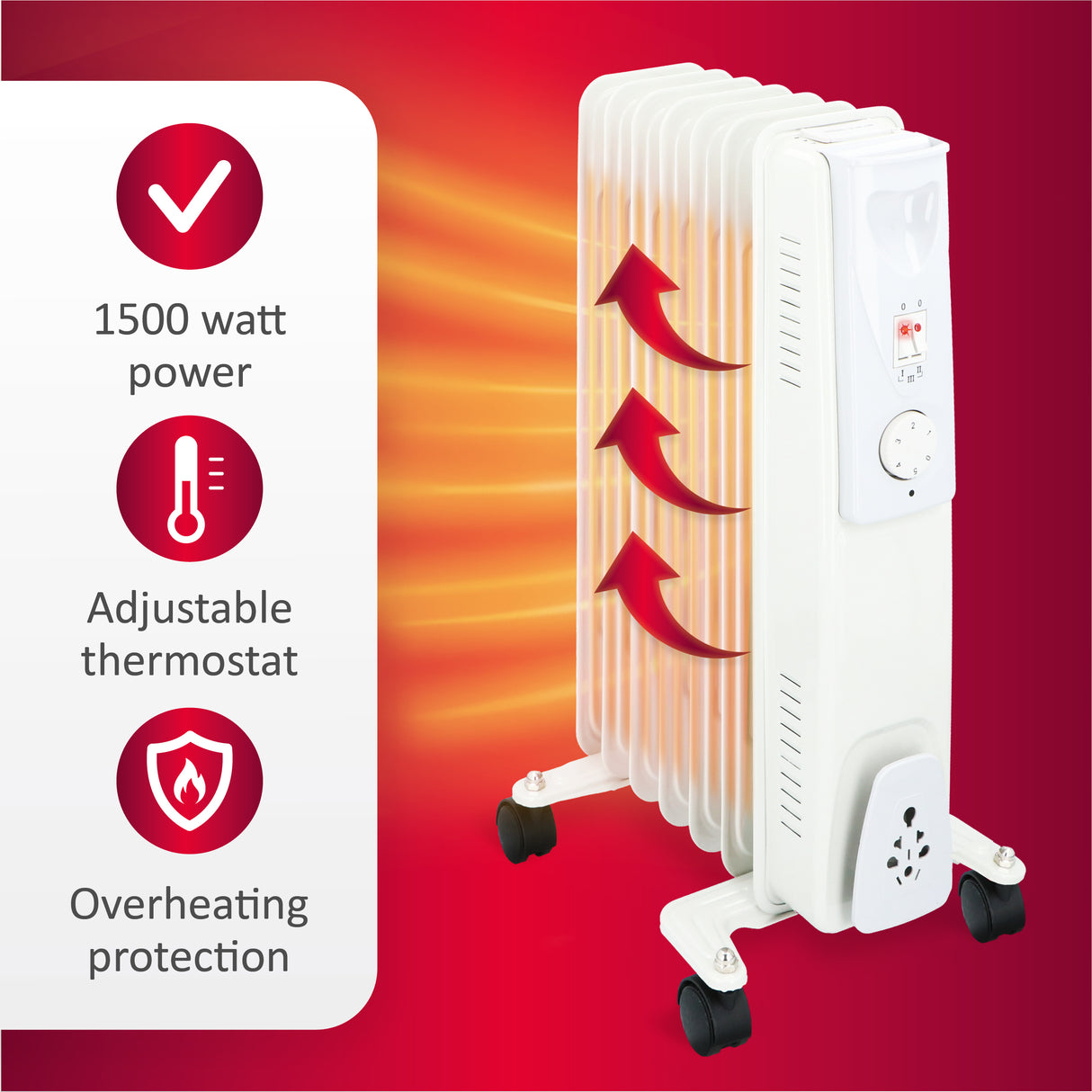 alpina Olieradiator 1500W - maximondo