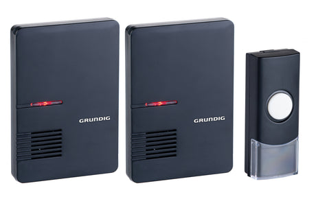 Grundig Deurbelset zwart - maximondo
