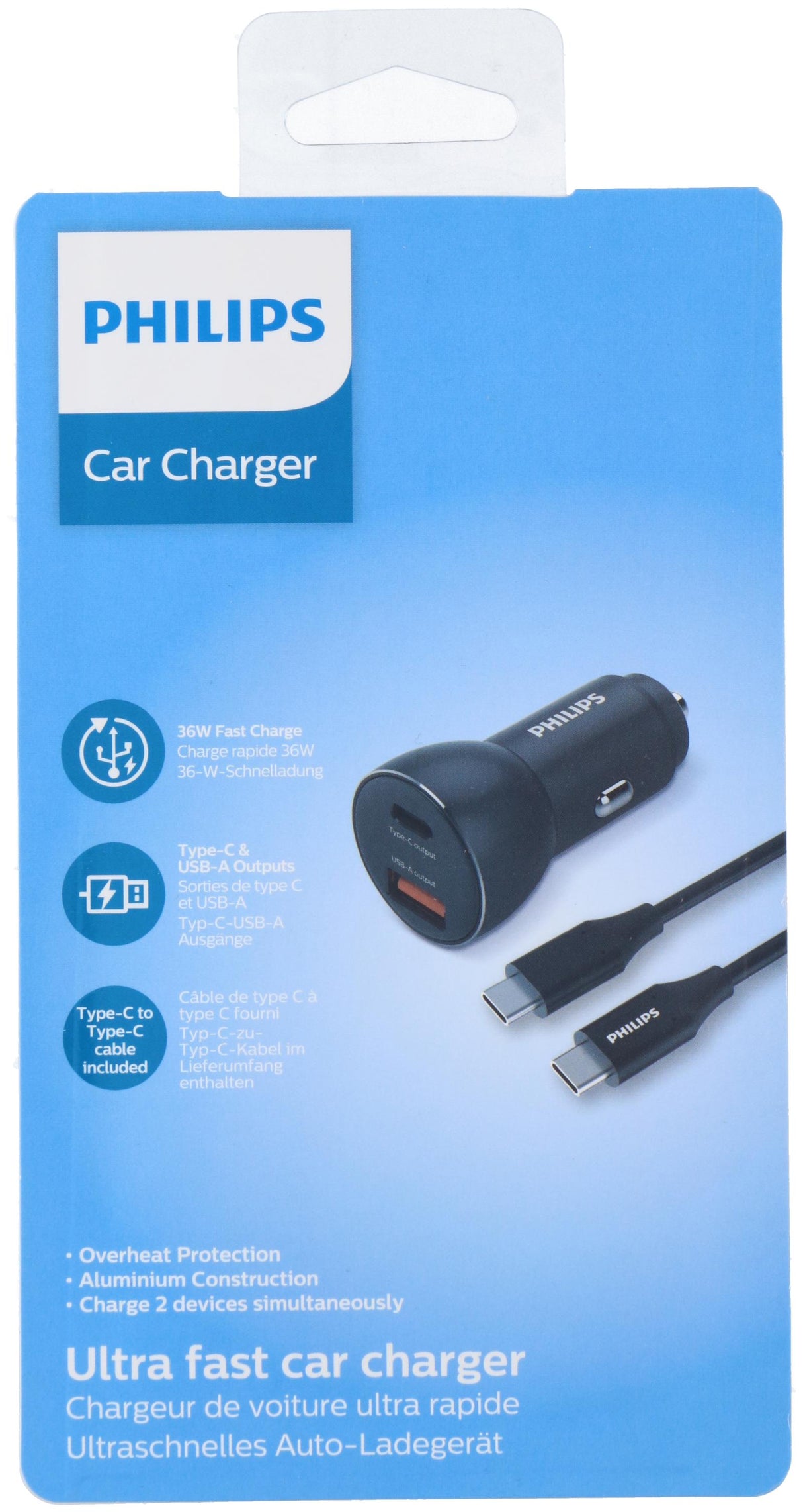 Autolader USB A + C DLP2521C/04 - maximondo
