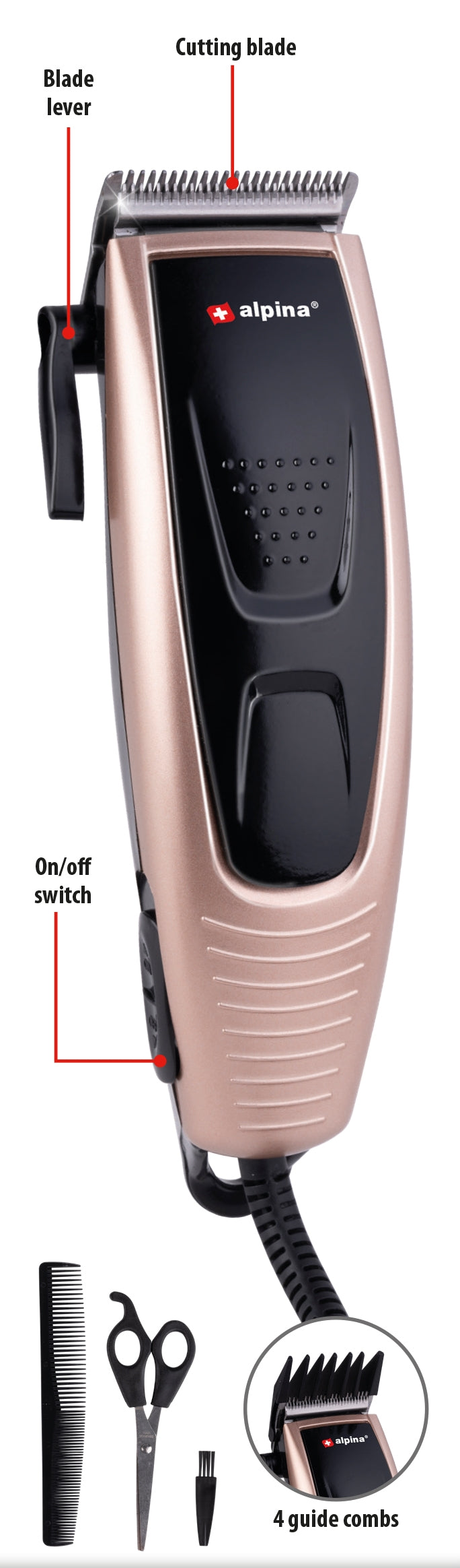alpina Tondeuseset Trimmer - maximondo