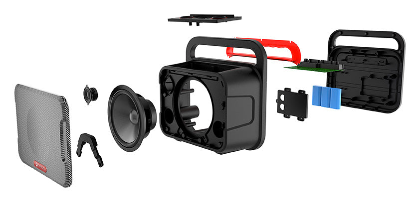 BT speaker ROKR 810 40W BLK - maximondo