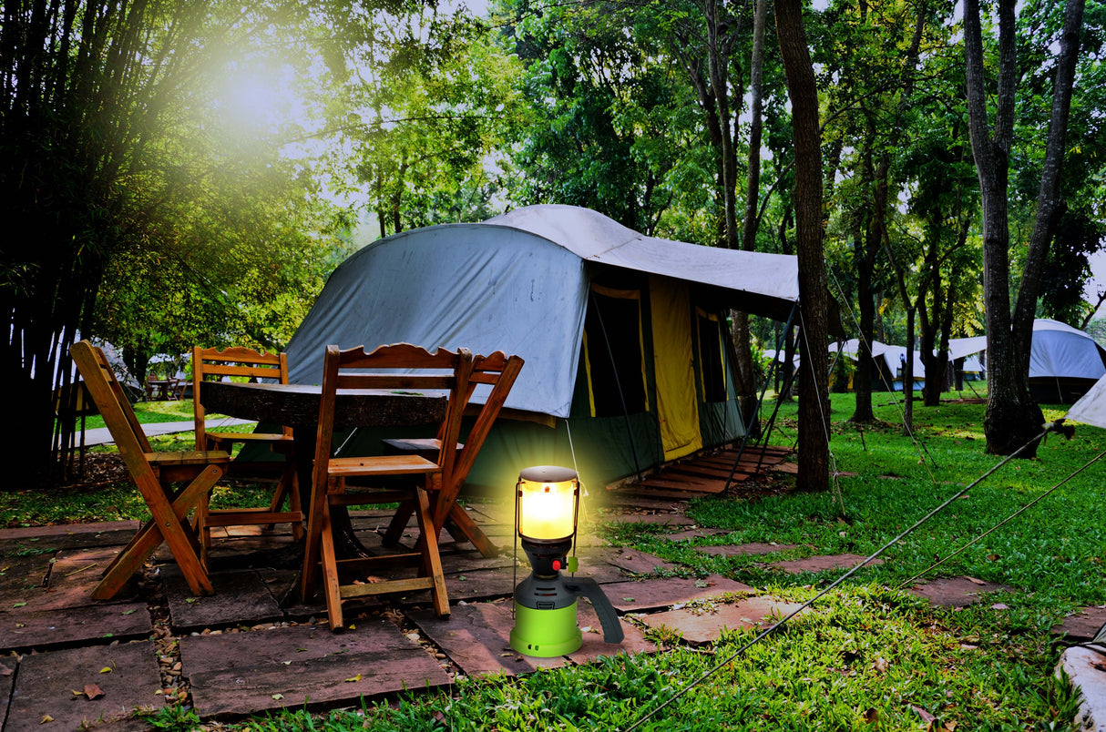 Kinzo Gaslamp voor Camping - maximondo