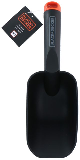BLACK+DECKER Tuinschep Zwart