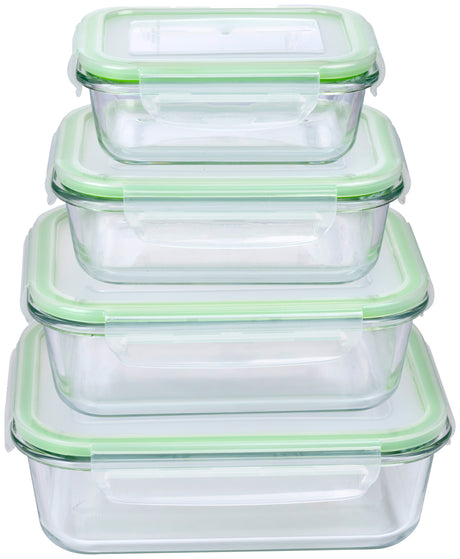 alpina Vershoudbakjes 8-delig Glas - maximondo