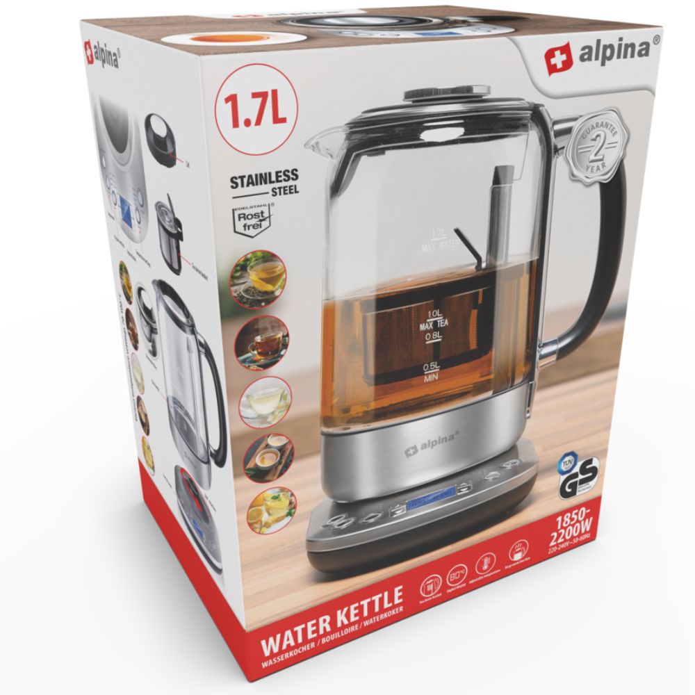 alpina Waterkoker 1,7 L 2200 W