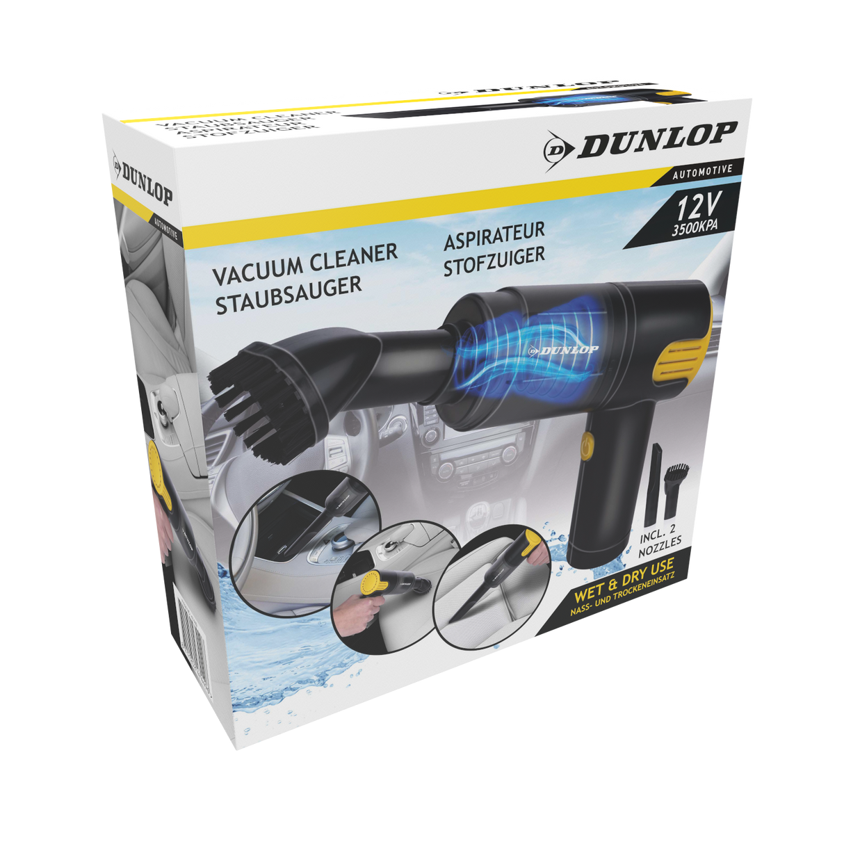 Dunlop Auto Stofzuiger 12V - maximondo