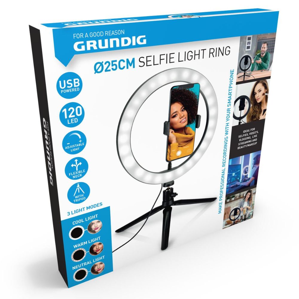 Grundig Ringlamp Op Statief - maximondo