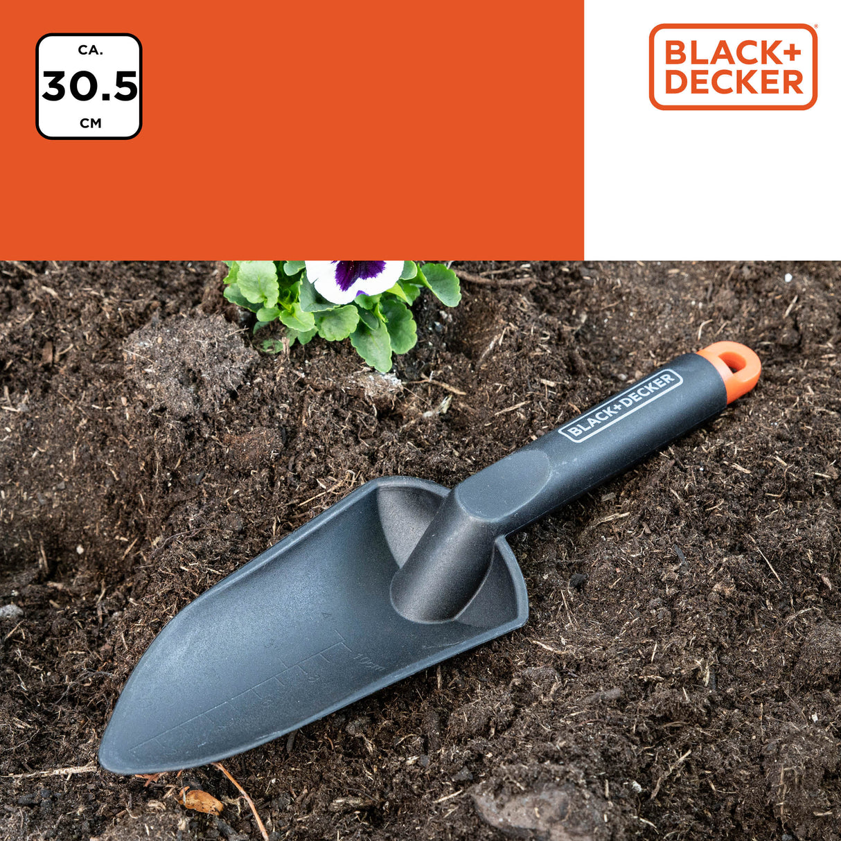 BLACK+DECKER Tuinschep 30,5CM - maximondo