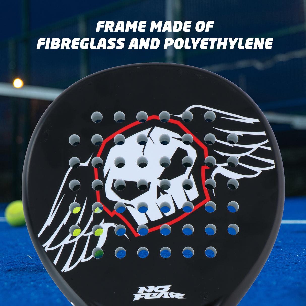 No Fear Padelracket 350-370 GR - maximondo