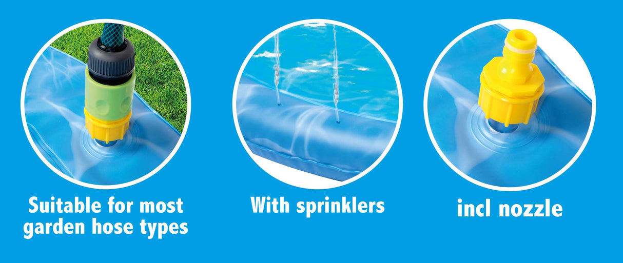 maxxpro Waterspeelmat Hond Ø100 CM - maximondo