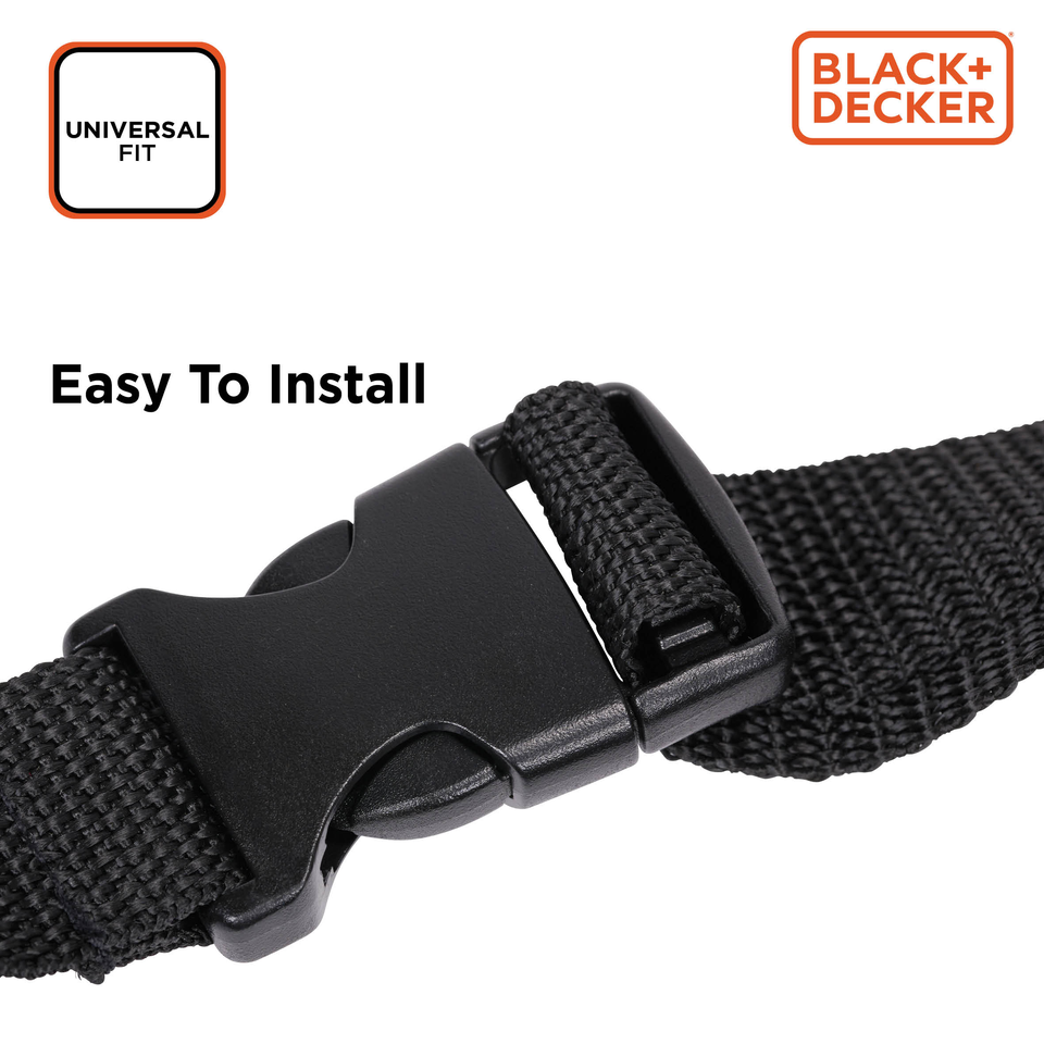 BLACK+DECKER Autostoelhoes Zwart - maximondo