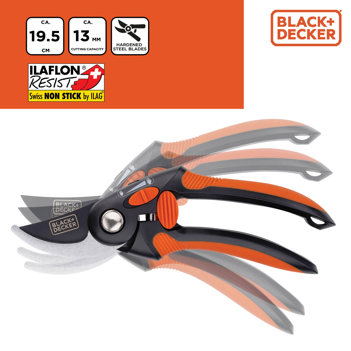 BLACK+DECKER Snoeischaar 13 MM