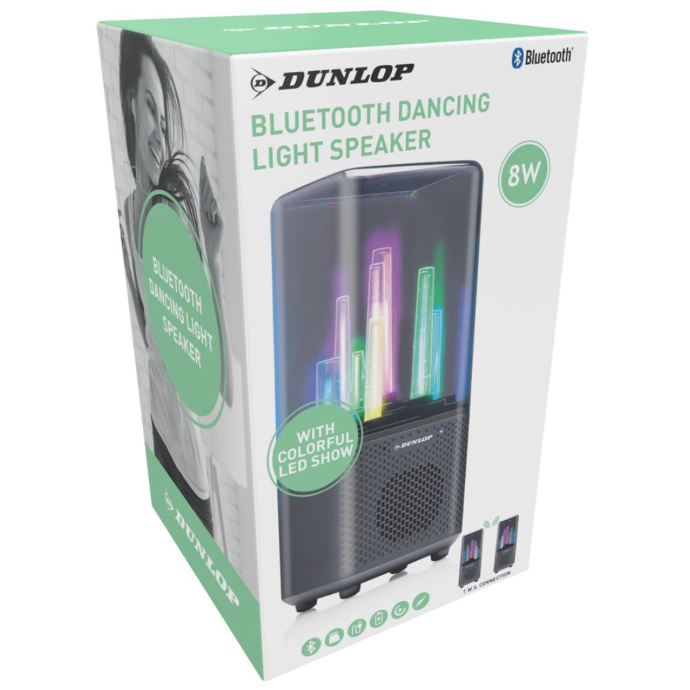 Dunlop Speaker Met Licht 9 Led'S - maximondo