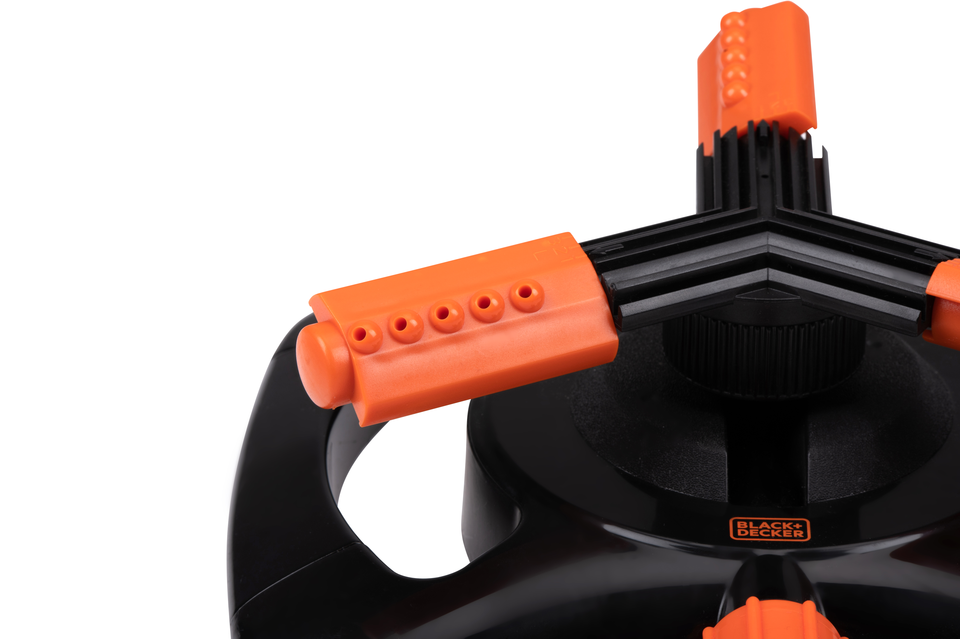 BLACK+DECKER Gazonsproeier 3 Armen - maximondo