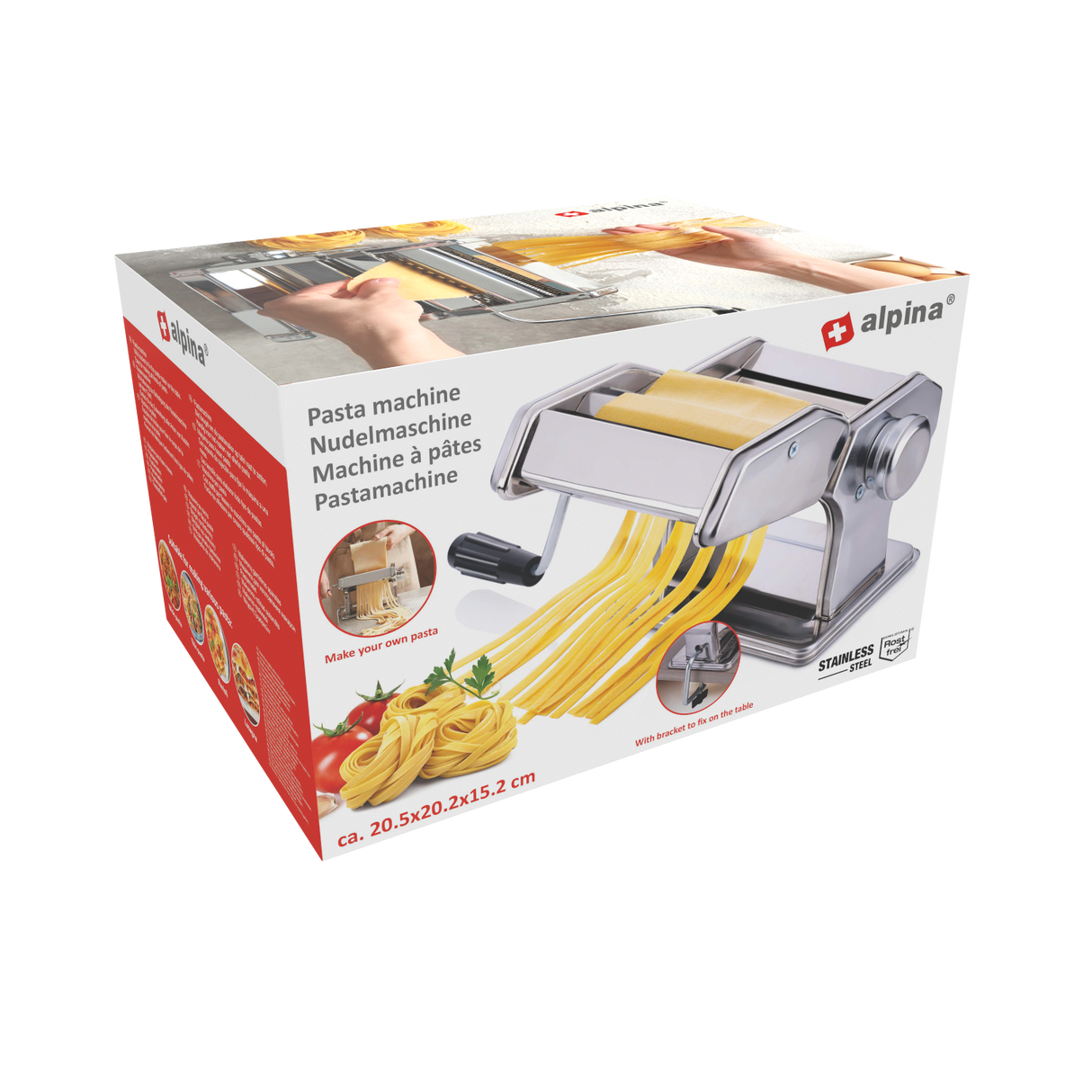 alpina Pastamaker Handmatig - maximondo