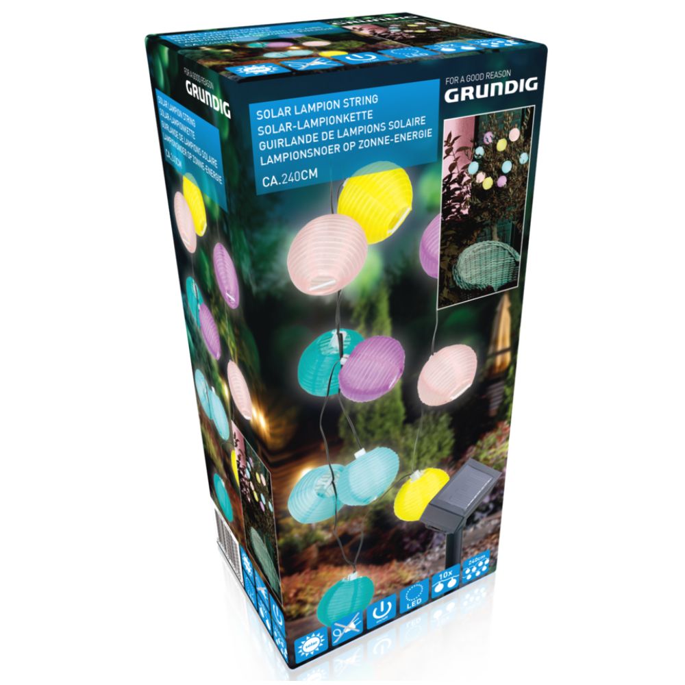 Grundig Solar lampionnenslinger - maximondo