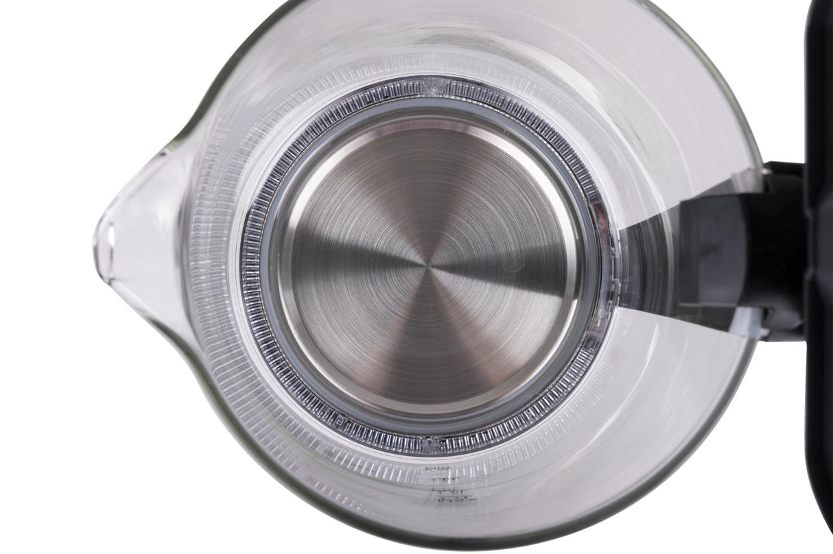 Waterkoker 1,7L Glas LED - maximondo