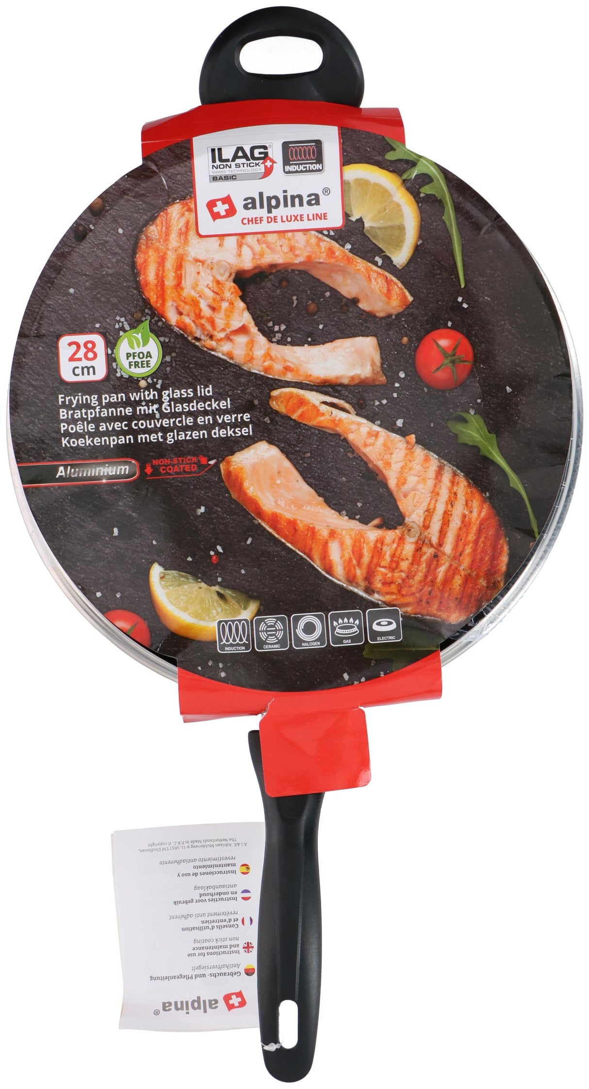 alpina Koekenpan Ø28cm met Deksel - maximondo