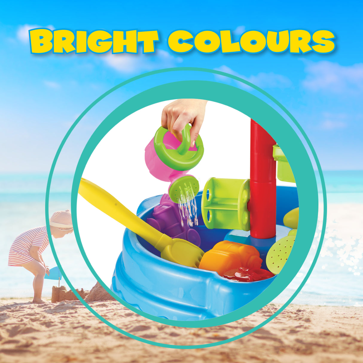 Eddy Toys zand en watertafel - maximondo