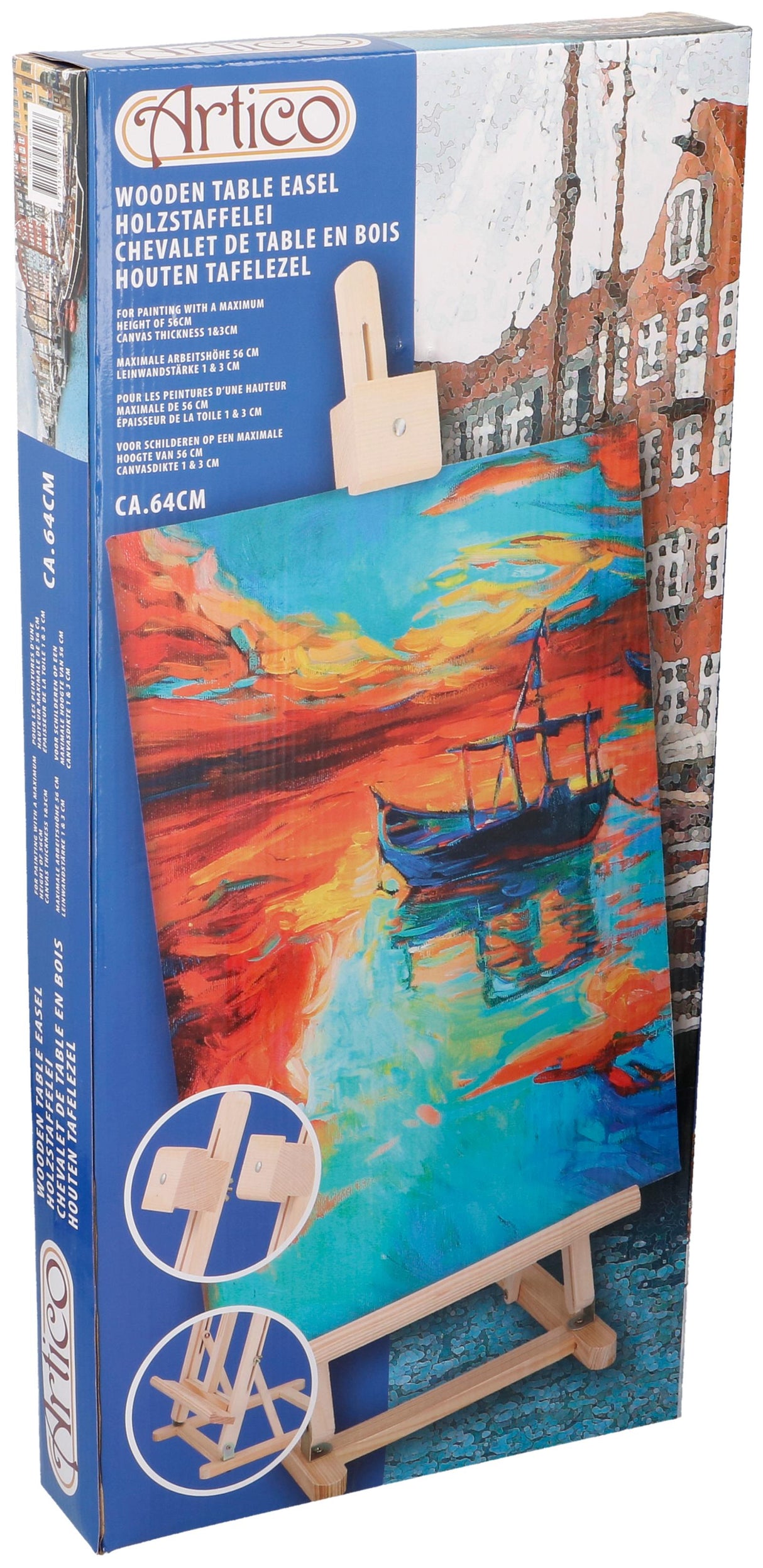 Artico Tafelezel Houten Schildersezel - maximondo