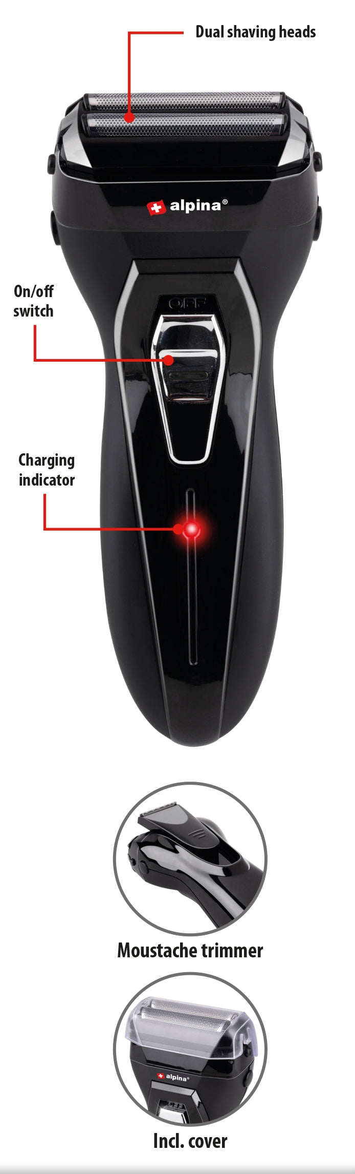 alpina Scheerapparaat Mannen - maximondo