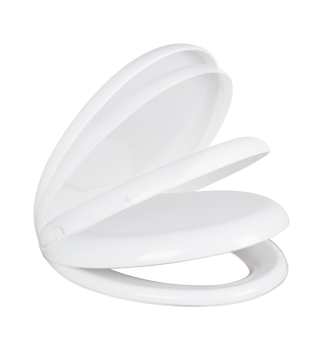 Bath & Shower Wc-Bril toiletbril - Soft Close - Wit - maximondo