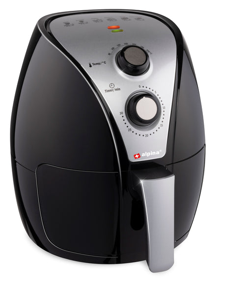 alpina Airfryer XL, 3,2L Zwart - maximondo