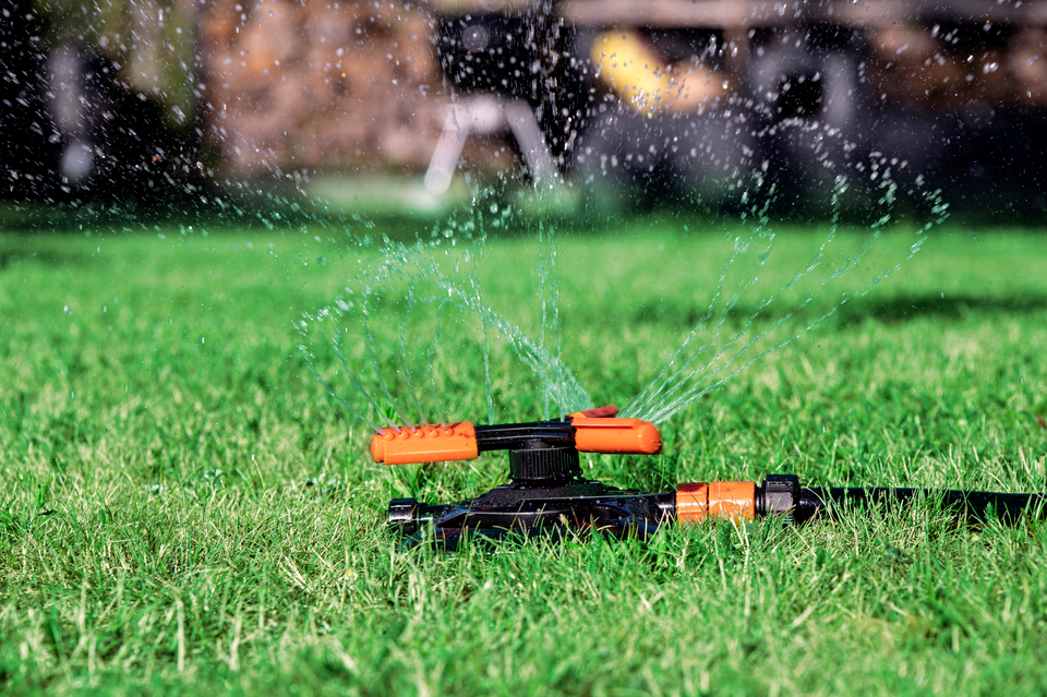 BLACK+DECKER Gazonsproeier 3 Armen - maximondo