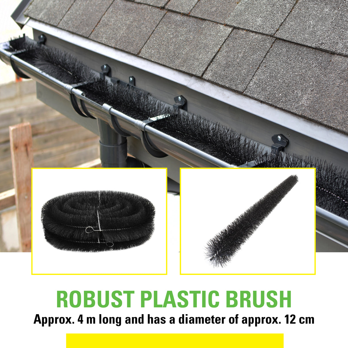 Kinzo Dakgootbeschermer 4m - maximondo