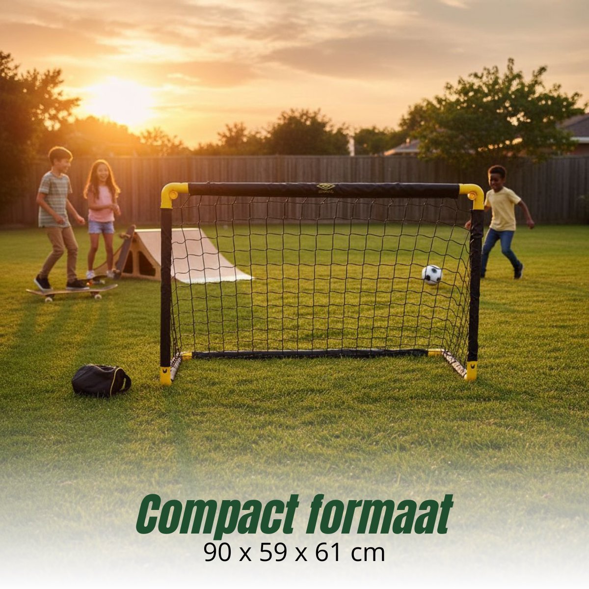 Umbro Voetbaldoel 90 x 60,5 x 61cm - Opvouwbaar - maximondo