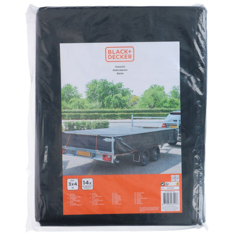 BLACK+DECKER Aanhangwagenzeil 3 x 4 M - maximondo