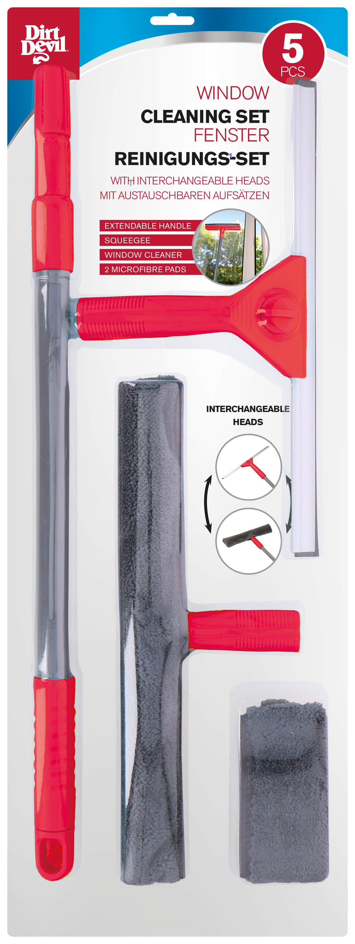 Dirt Devil Raamwisserset - maximondo