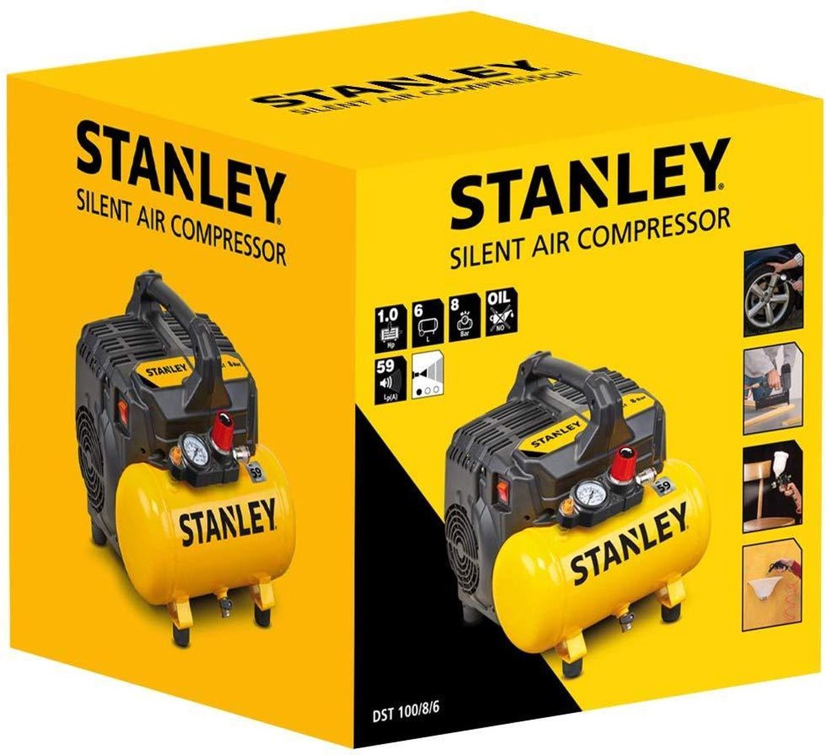 Stanley Compressor 8Bar 6L