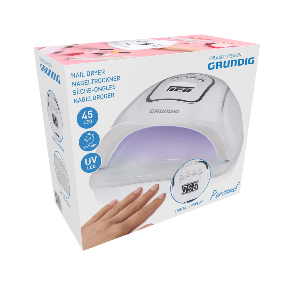 Grundig Nageldroger 45 LED - maximondo