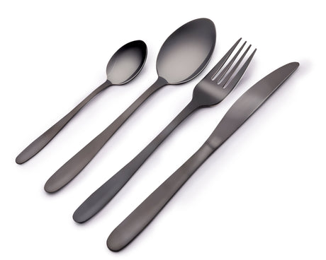 alpina Bestekset 4Persoons, Zwart - maximondo