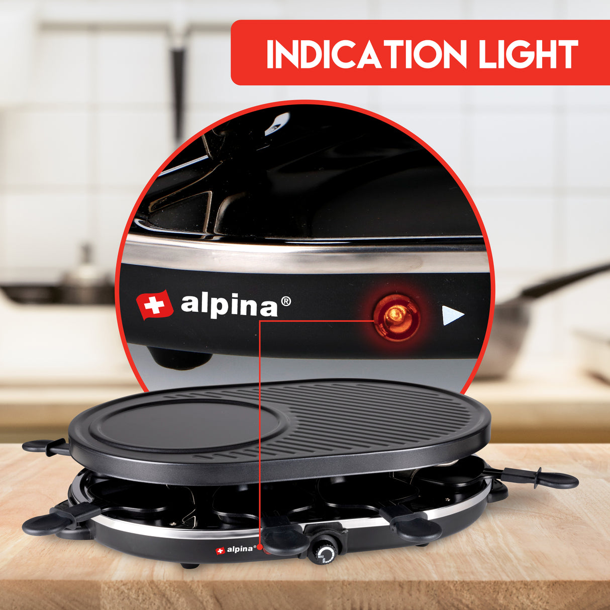 alpina Gourmetset 8 Pers. - 1200W - maximondo