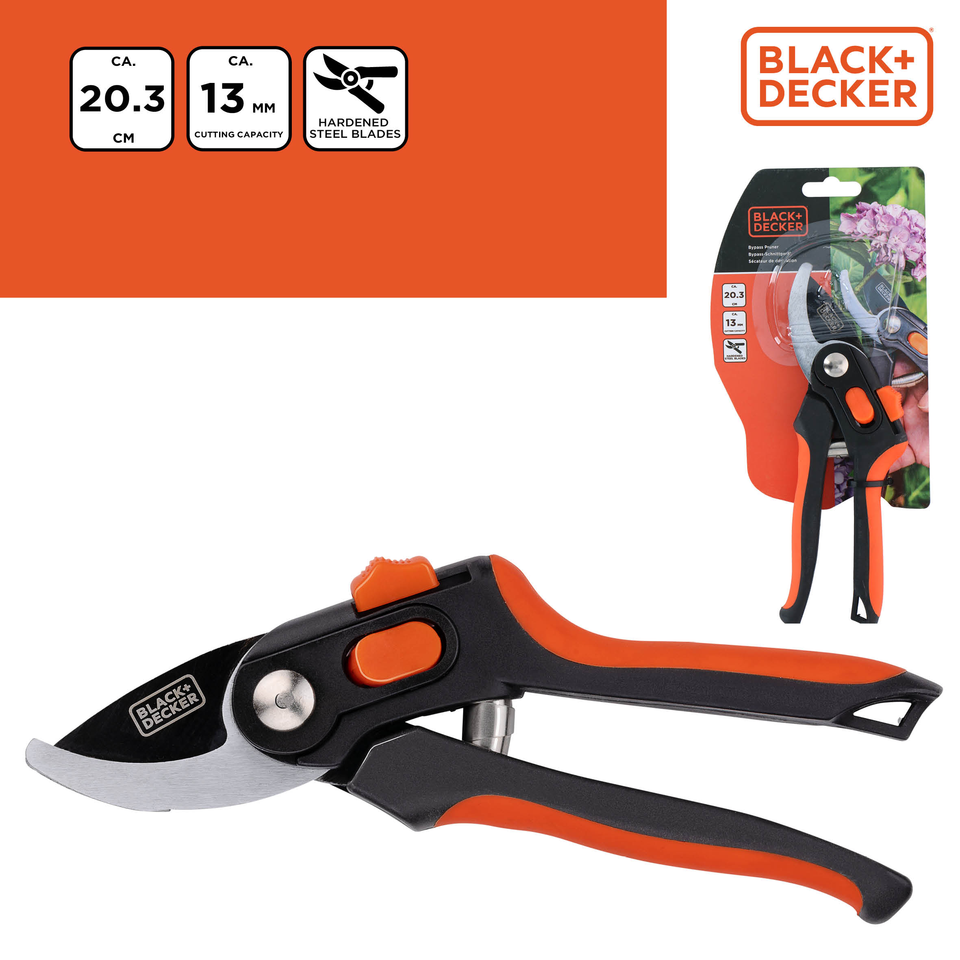 BLACK+DECKER Snoeischaar 20,3 cm - maximondo