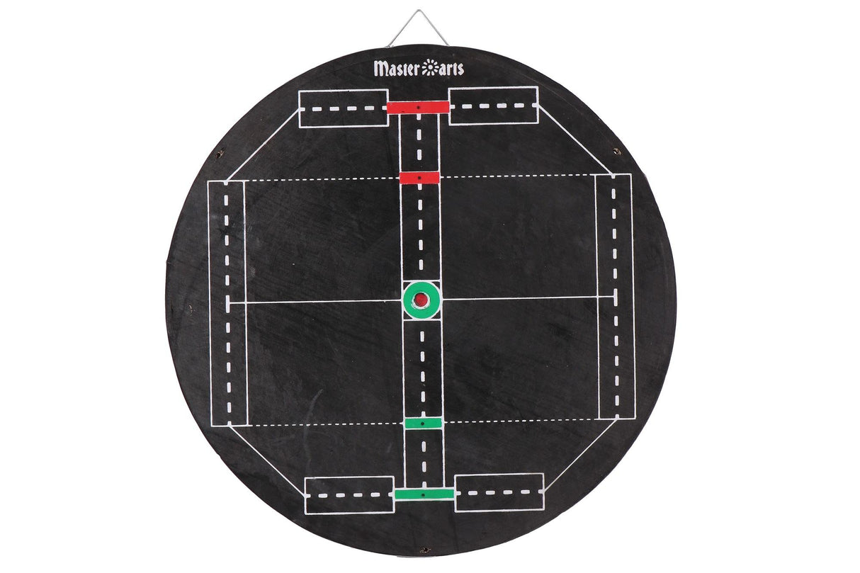 MasterArts Dartbord Set – Dartbord 45 cm – met 6 Dartpijlen