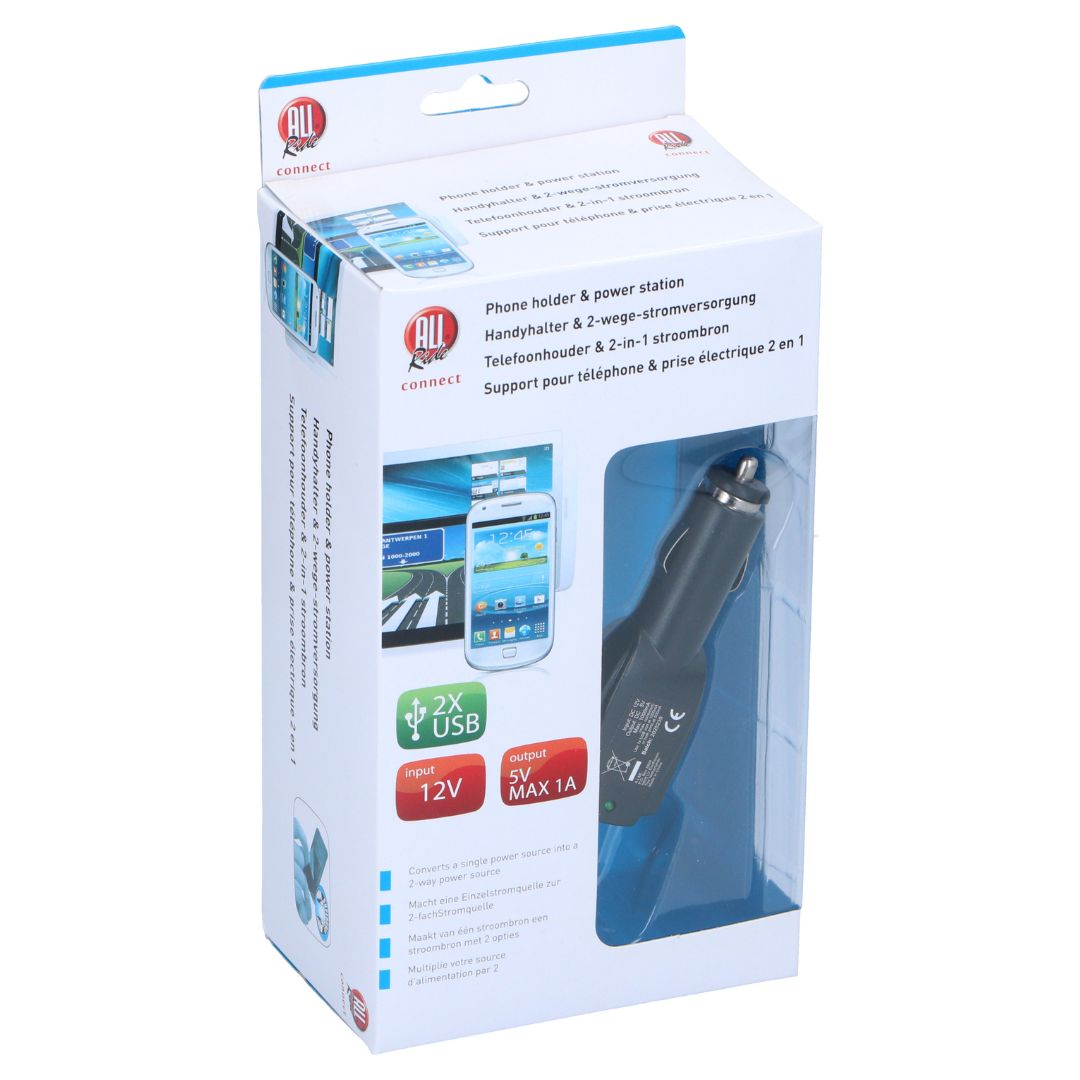 All Ride Telefoonhouder Auto met Autolader - maximondo