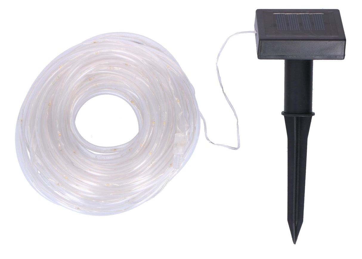 Lichtsnoer - Solar - 100 LEDs - Warm licht - 10 Meter - maximondo