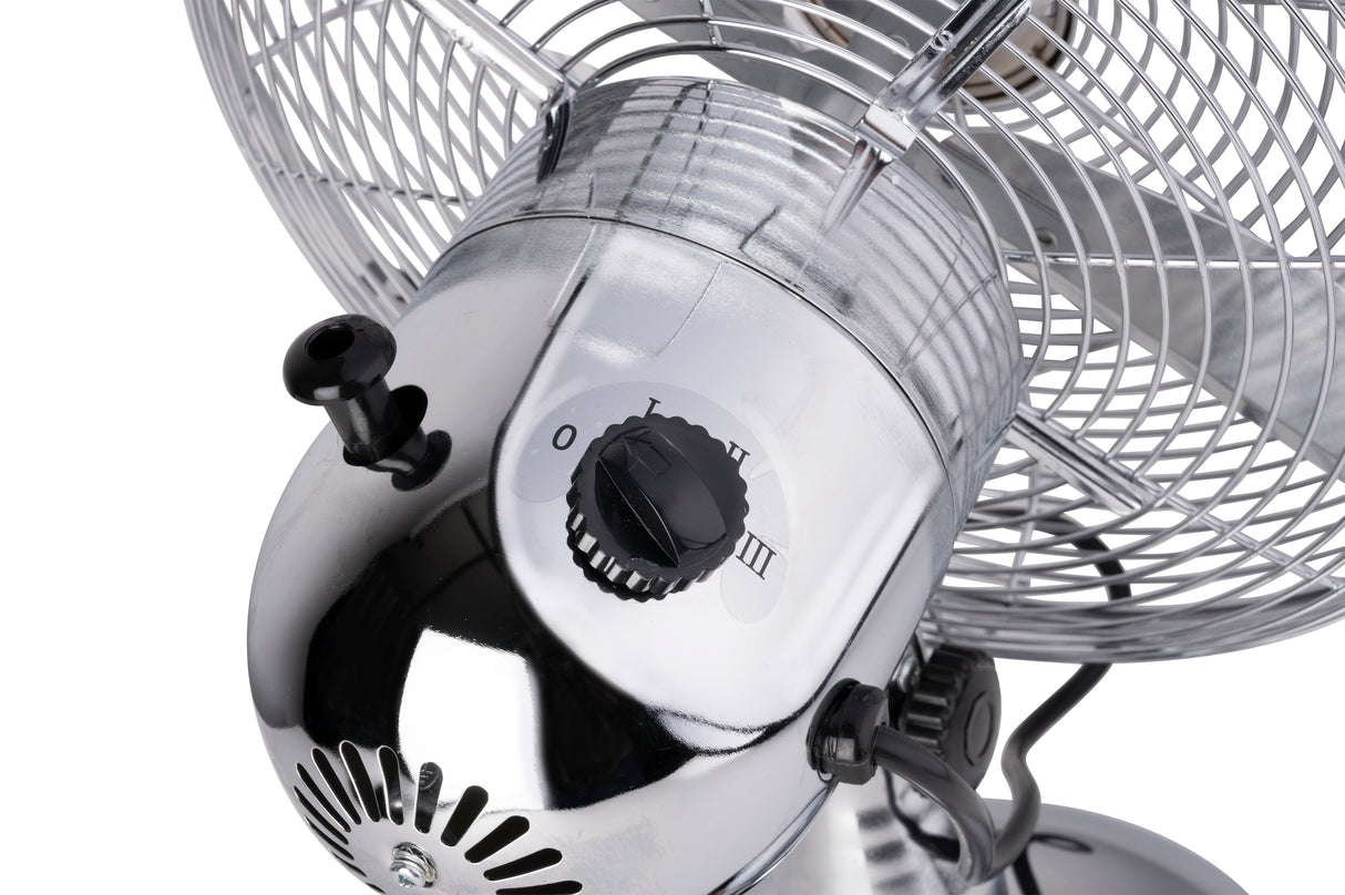 Fan table 30cm chrome CHR - maximondo